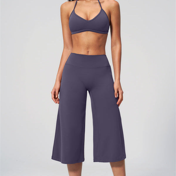 The Nexus Sports Bra Wide-Leg Crop 2-Piece Set