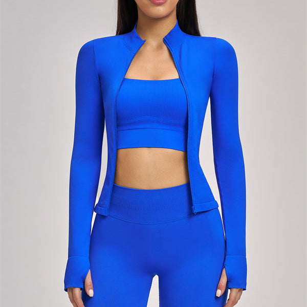 The Vision Jacket Sports Bra Leggings 3-Piece Set