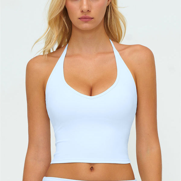 The Twirl Halter Tank Top