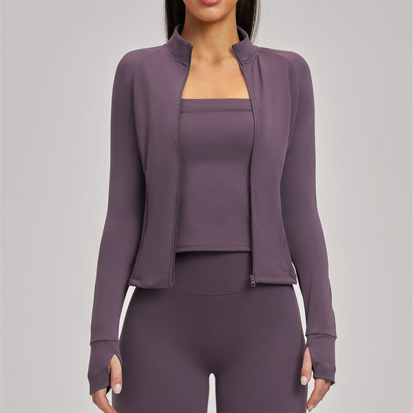 The Swoon Jacket Tank Top Flared Leggings 3-Piece Set