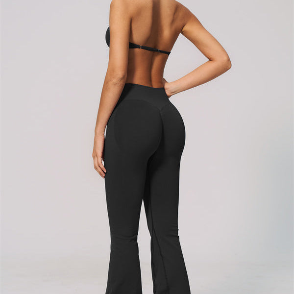 The Velvetine Sports Bra Flared Leggings 2-Piece Set