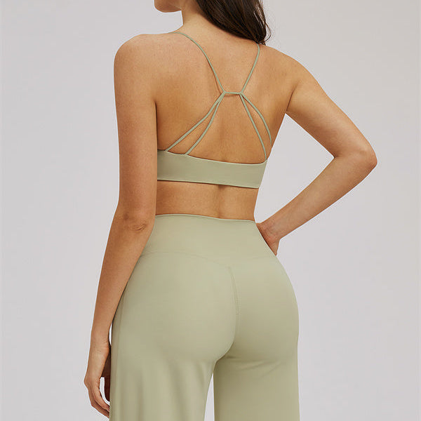 The Mosaic Sports Bra Straight Leg Pants 2-Piece Set