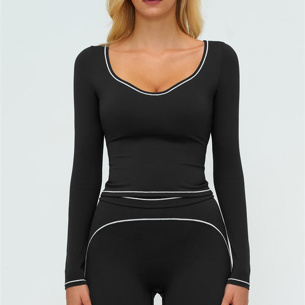 The Amara Long Sleeve T-shirt Flared Leggings 2-Piece Set