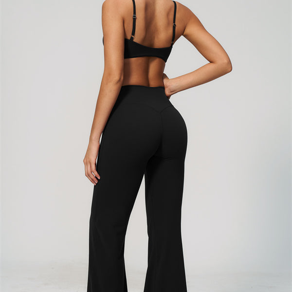 The Zura Sports Bra Flared Leggings 2-Piece Set