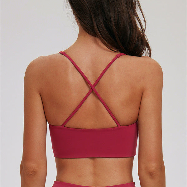 The Kinetic Cross Back Sports Bra
