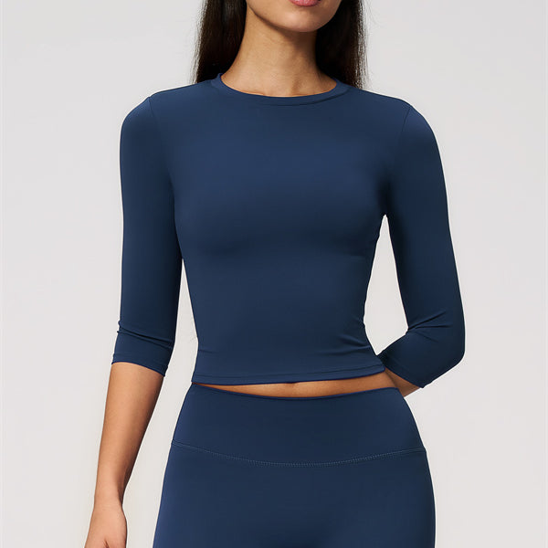 The Natalia Half-Sleeve Top Shorts 2-Piece Set