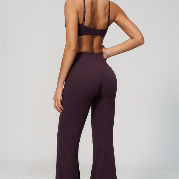 The Zura Sports Bra Flared Leggings 2-Piece Set