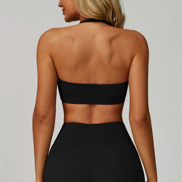 The Bold Halter Sports Bra Shorts 2-Piece Set