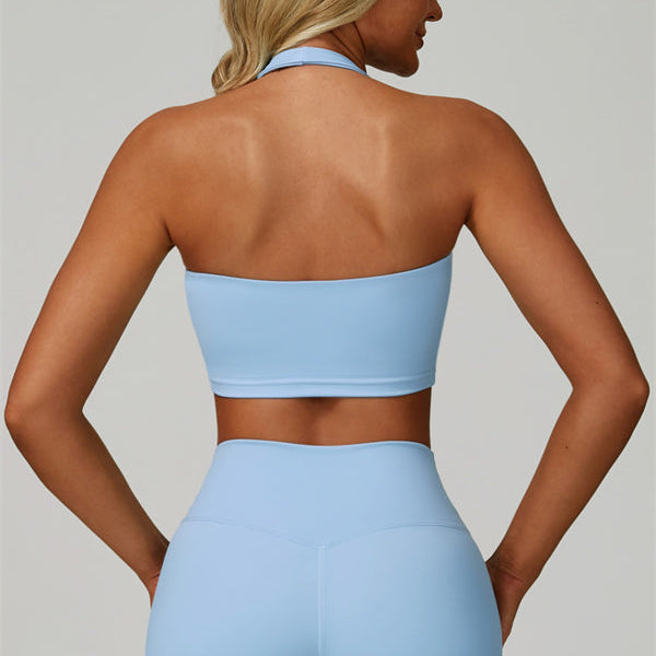 The Elixir Halter Crop Top Shorts 2-Piece Set