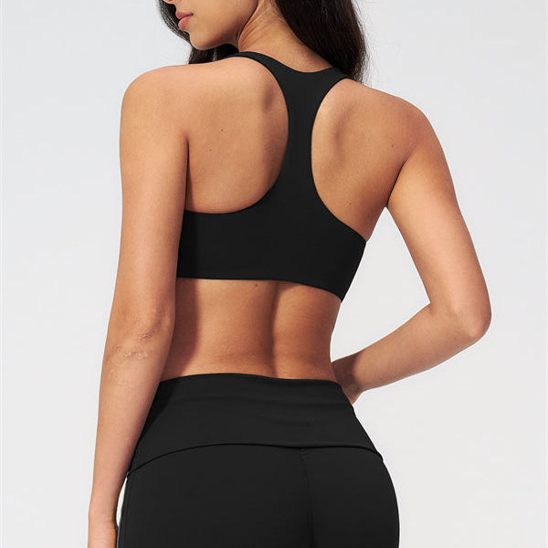The Evoke Racerback Sports Bra Shorts 2-Piece Set