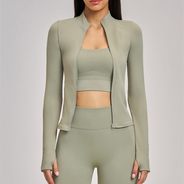 The Vision Jacket Sports Bra Leggings 3-Piece Set