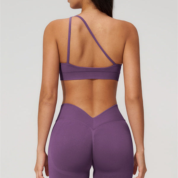 The Empower One-Shoulder Sports Bra Leggings 2-Piece Set