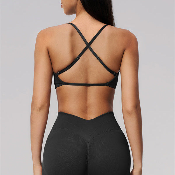 The Camille Sports Bra Shorts 2-Piece Set