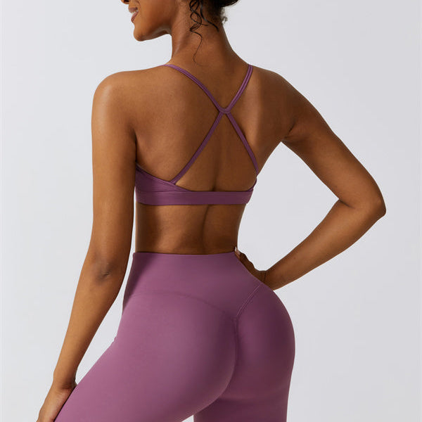 Juno Star Sports Bra Leggings 2-Piece Set