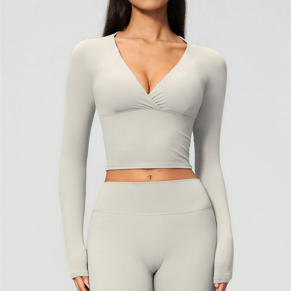 The Lox Long Sleeve Crop top Leggings 2-Piece Set