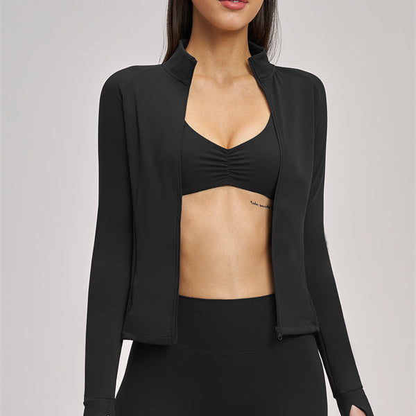 The Swoon Jacket Sports Bra Shorts 3-Piece Set