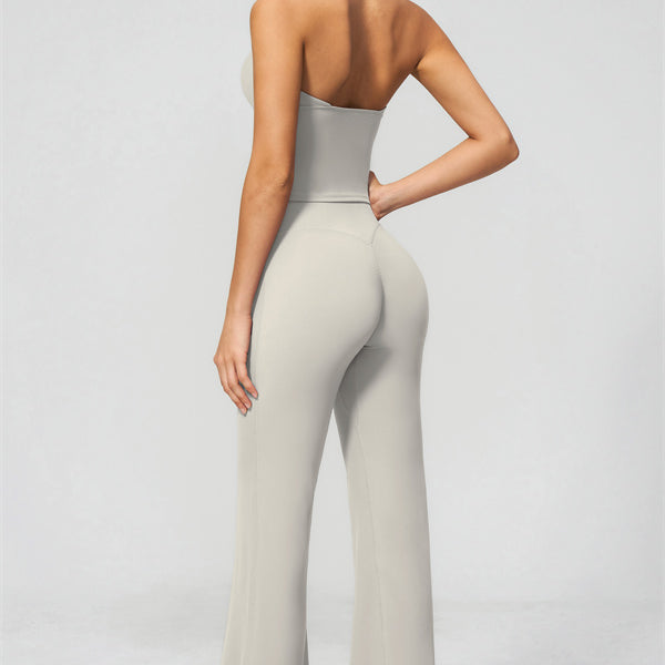 The Lox Crop top Flared Leggings 2-Piece Set