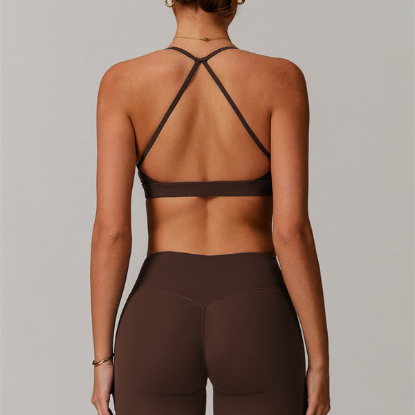 The Delicate Sports Bra Flared Leggings 2-Piece Set