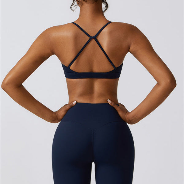 Juno Star Sports Bra Leggings 2-Piece Set