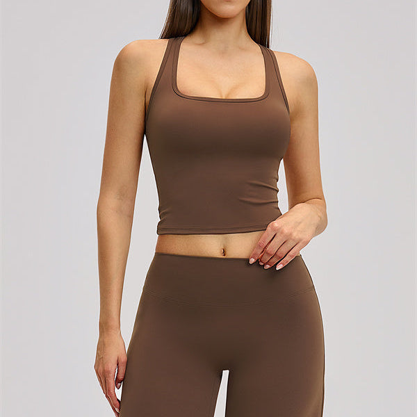 The Dynamic Crop Top Straight Leg Pants 2-Piece Set