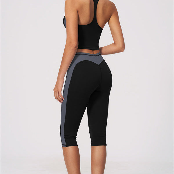 The Sandstone Tank Top Capri Leggings 2-Piece Set