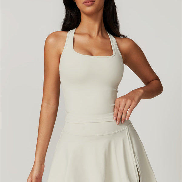 The Dynamic Crop Top Tennis Skirt 2-Piece Set