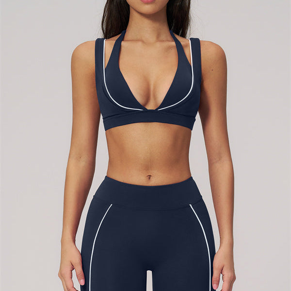 The Clarity Contour Line Sports Bra Leggings 2-Piece Set