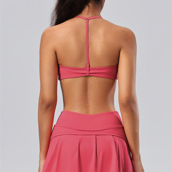 The Velora Sports Bra Skirt 2-Piece Set