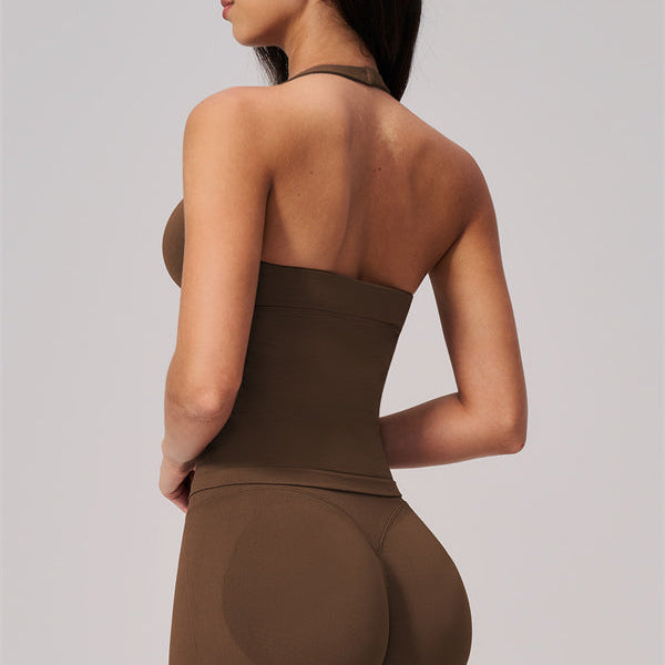 The Align V-Halter Top Shorts 2-Piece Set