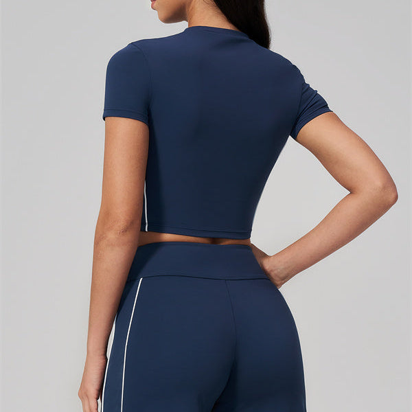 The Breathe T-shirt Straight Leg Pants 2-Piece Set