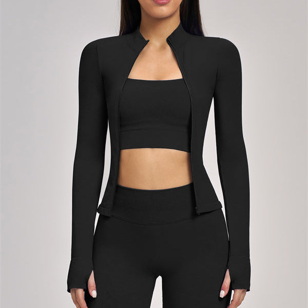 The Vision Jacket Sports Bra Leggings 3-Piece Set