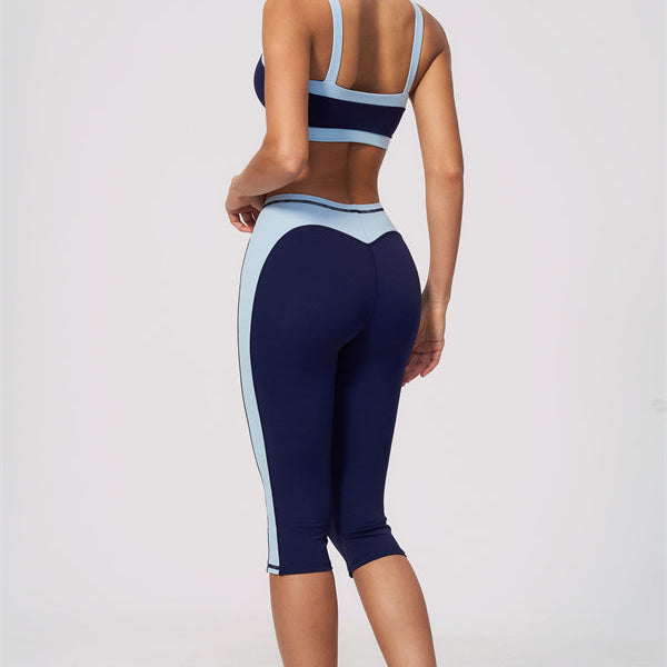The Sandstone Sports Bra Capri Leggings 2-Piece Set
