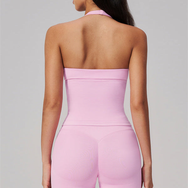 The Align V-Halter Top Flared Leggings 2-Piece Set