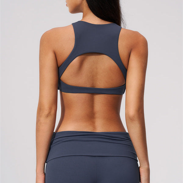 The Twirl Open Back Sports Bra Shorts 2-Piece Set