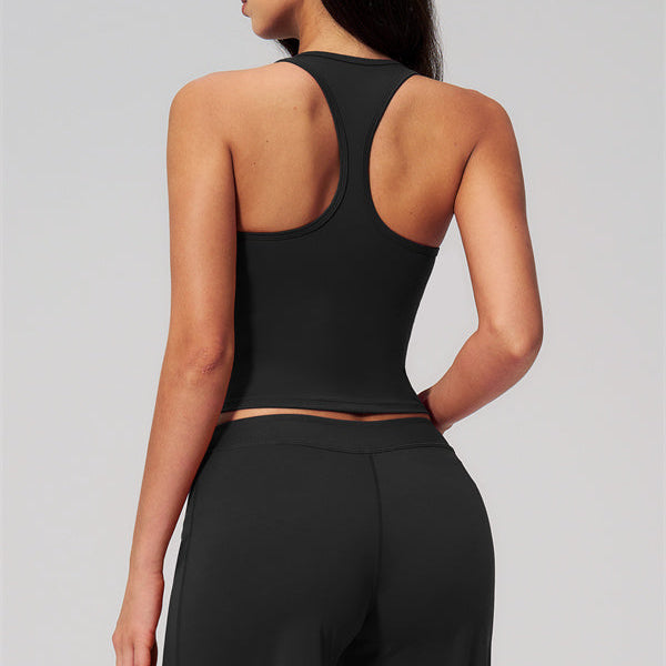 The Revive Crop Top Straight Leg Pants 2-Piece Set