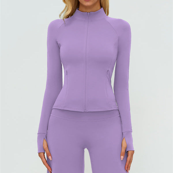 The Twirl Zip Jacket New Straight Leg Pants 2-Piece Set