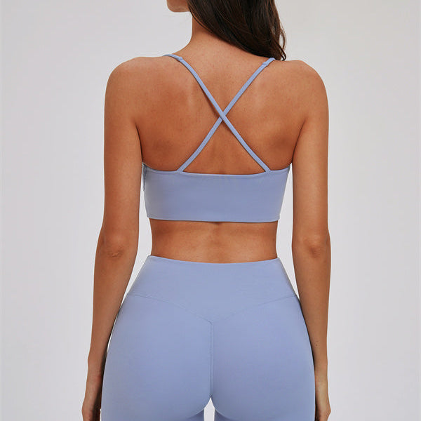The Kinetic Cross Back Sports Bra Leggings 2-Piece Set