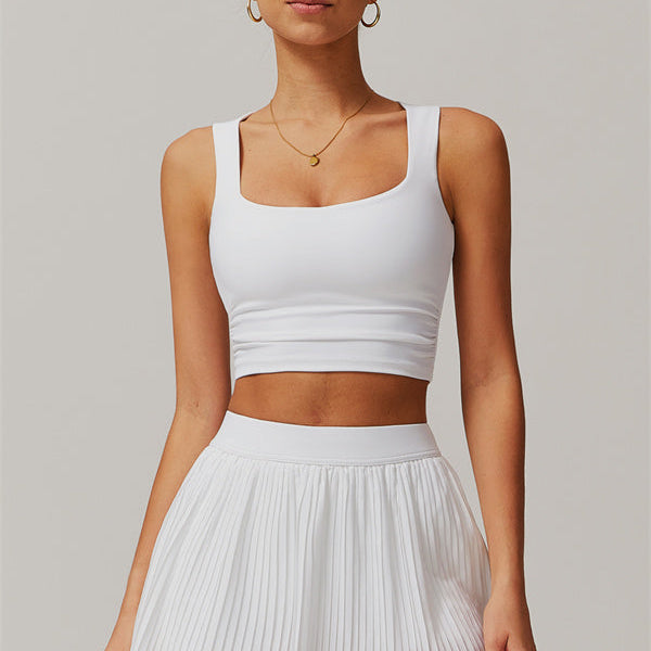 The Balance Crop Top Tennis Skirt 2-Piece Set