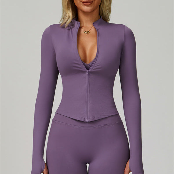 The Empower Jacket Sports Bra Leggings 3-Piece Set