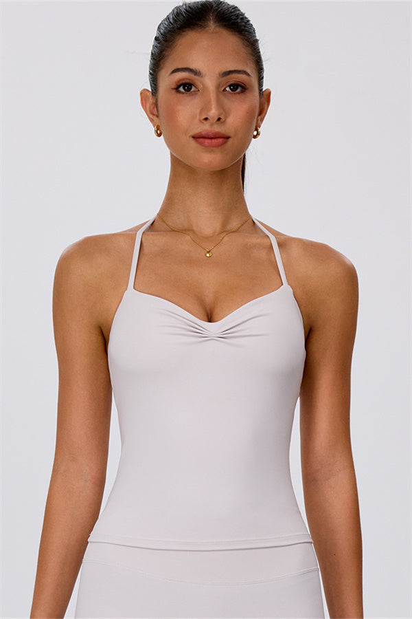 The Energize Halter Tank Top