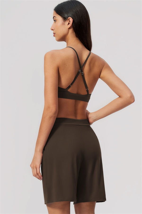 The Flow Motion Sports Bra Shorts 2-Piece Set