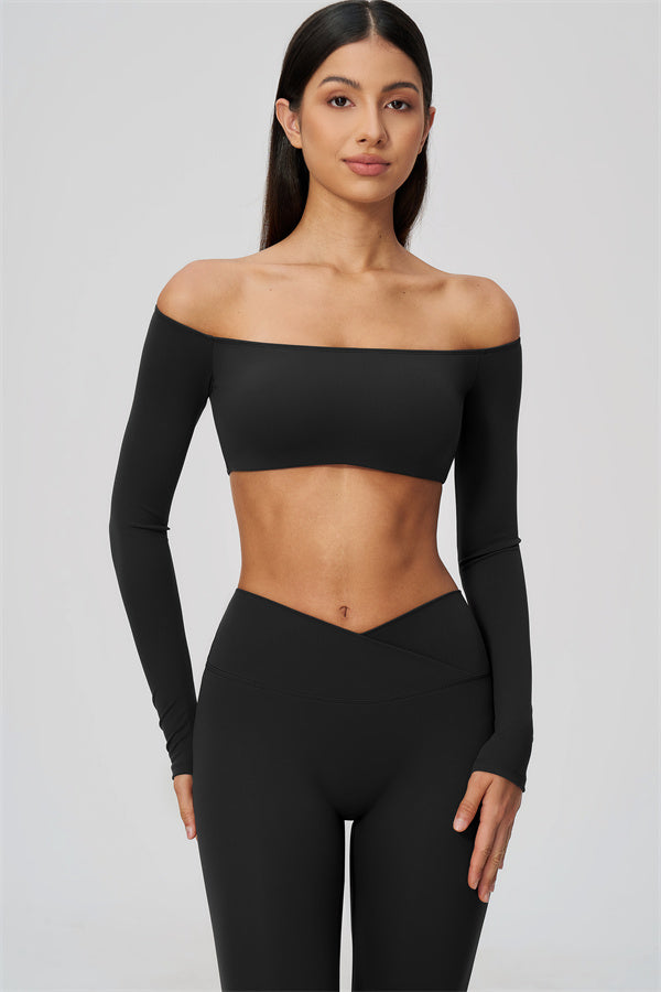The Soiree Crop Top Leggings 2-Piece Set