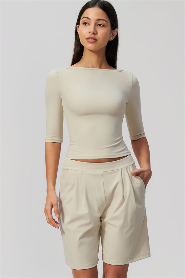 The Flow Motion Half-Sleeve T-Shirt Shorts 2-Piece Set