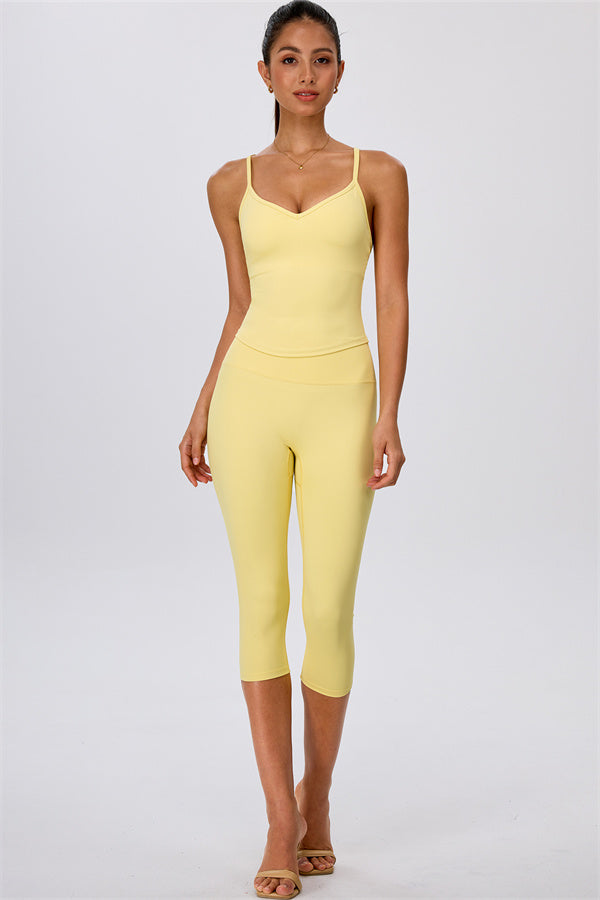 The Energize Tank Top Capri Leggings 2-Piece Set