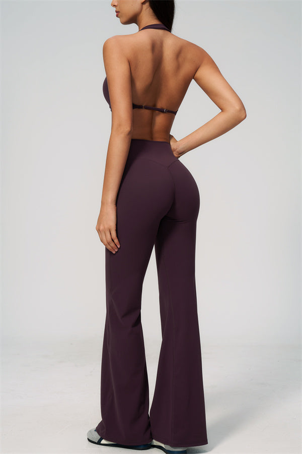 The Lox Sports Bra Flared Leggings 2-Piece Set