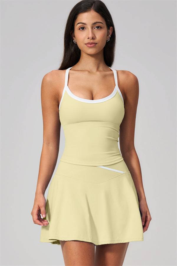 The Spunk Crop Top Skirt 2-Piece Set