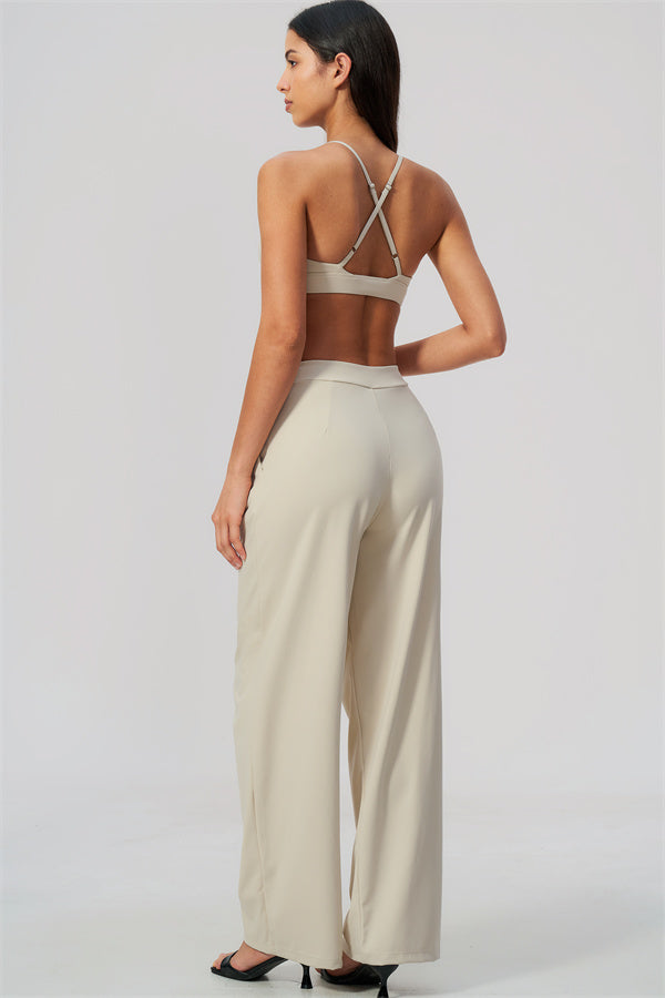 The Flow Motion Sports Bra Straight Leg Pants 2-Piece Set