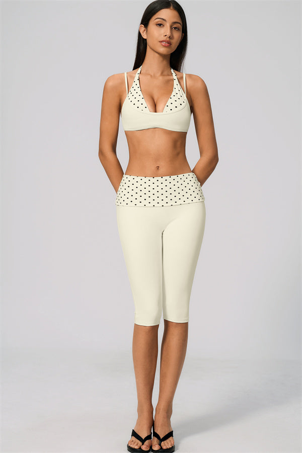 The Enliven Sports Bra Capri Leggings 2-Piece Set