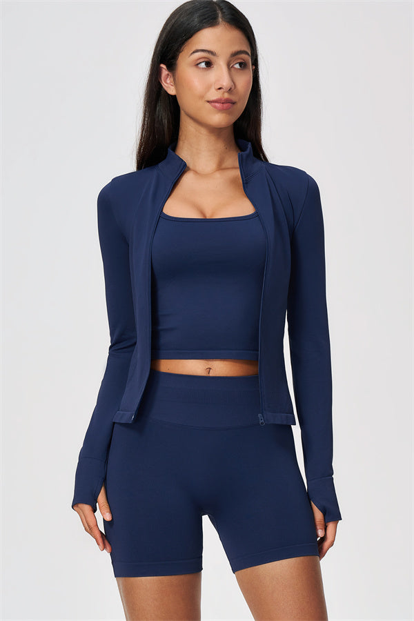 The Wanderlust Jacket Tank Top Shorts 3-Piece Set