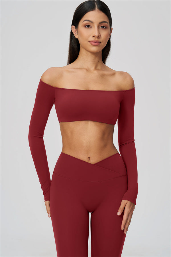 The Soiree Crop Top Leggings 2-Piece Set